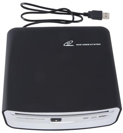 CAIONPLE Lecteur CD Externe Portable Universel pour Voiture, Se Branche sur Le Port USB de la Voiture, Ordinateur Portable, Téléviseur pour Android 4.0 et Supérieur Navigation