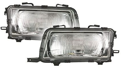 Autoteile Gocht Scheinwerfer Set Links Rechts für 893941003R 893941004R 893941029E Audi 80 B4 Stufenheck 8C2 1991-1994