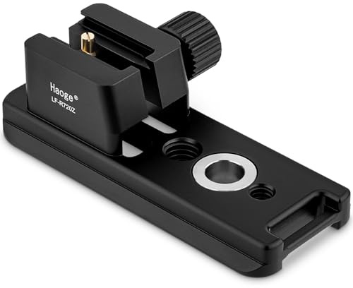 Haoge Pied de rechange pour collier d'objectif RF 70-200 Z pour objectif Cacon RF70-200 mm F2.8 L IS USM Z intégré avec plaque de support à dégagement rapide LF-R720Z
