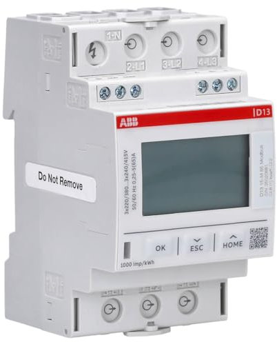 ABB D13 15-M 65 MODBUS Drehstromzähler 65A Modbus RTU MID 1DO+1DI 2CMA241765R1000