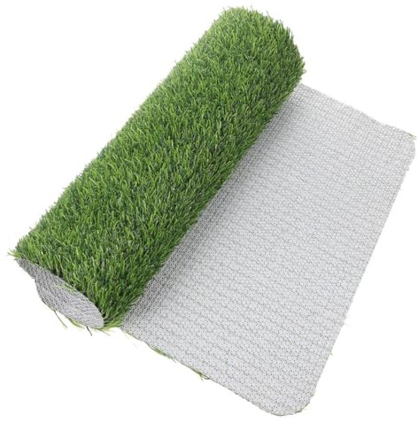 Kichvoe Artificial Grass Door Mat 60x90cm Outdoor Turf Rug Synthetic Lawn Floor Mat Front Entrance Doormat for Patio and Garden