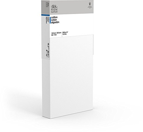 Winsor & Newton 6 x 12-Inch Classic Cotton Deep Edge Canvas (Pack of 3)