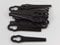 vhbw 20x Ersatz-Messer kompatibel mit Einhell BG-CT 18 Li, GE-CT 18 Li, RG-CT 18/1 Li, BG-Art 18 Li Akku-Trimmer Rasentrimmer (20 Stück, Schwarz)