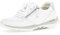 Gabor Damen Low Top Sneaker, Frauen Halbschuhe,lose Einlage,schnürschuhe,schnürer,Halbschuhe,straßenschuhe,Freizeitschuhe,Weiss/Silber,39 EU / 6 UK