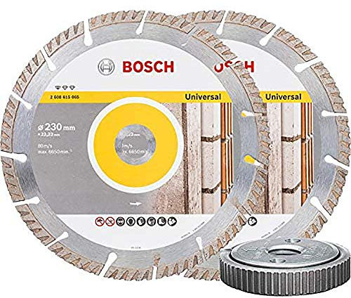 BOSCH 06159975H5-2 Discos Standard Universal 230+1 Tuerca