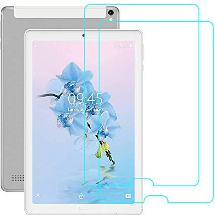 YGoal Pellicola schermo per Tablet 10 pollici, [2 PACK] Protezione Dello Schermo in Vetro Temperato per Nuovo YOTOPT 10.1 pollici, Allmeida 10.1 pollici, TEENO 10 pollici e YESTEL X2 10 pollici
