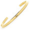 BERGERLIN Bettelarmband – Kreuz Armband aus Edelstahl in Gold