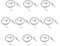UFURMATE Kit per appendere quadri con ganci, 10 pezzi, kit di ganci regolabili in acciaio inox, kit professionale per esposizione di immagini da parete, mostre, gallerie d'arte (1 m, gancio a S)