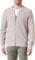 Tommy Hilfiger Herren Pullover mit Reißverschluss, Beige (Stone), S