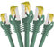 BIGtec LAN Kabel 5 Stück 5m Netzwerkkabel CAT7 Ethernet Internet Patchkabel CAT.7 grün Gigabit doppelt geschirmt Netzwerke Router Switch 2 x Stecker RJ45 kompatibel zu CAT.5 CAT.6 CAT.6a CAT.8