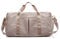 CORIOS Nylon Reisetaschen Duffle Bag Sporttasche Fitnesstasche Schwimmtasche für Herren/Damen Faltbare Weekender Übernachtung Tasche Trainingstasche Kabinenreisetasche Handgepäck mit Schuhfach Khaki