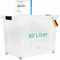 Novaliv XXL Aufbewahrungsbox mit Deckel Groß 80L transparente Nestbar stapelbare Plastikbox mit Clipverschluss Eurobox mit Deckel BPA-frei 61x40x45 cm