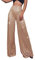 Generic Pailletten Hose Damen Gold-Glitzer Hose Lang Metallic Hose Lang High Waist Baggy Jogginghose Weites Bein Sommerhose Locker Weite Hose Große Größen Paillettenhose Metallic Hosen Büro Pants