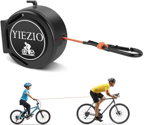 Abschleppseil Fahrrad Kinder, 2M Fahrrad Abschleppseil, Eltern Kind Zugseil Abschleppseil Traktionsseil, Zuglast bis 120 kg für Kinder MTB Bike