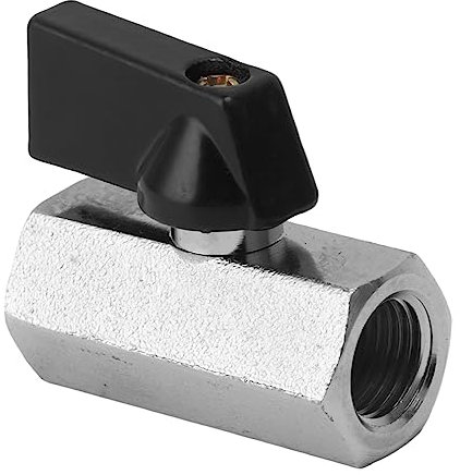 Commutateur de Gaz Naturel, Robinet à Tournant Sphérique à Noyau de Cuivre d'installation Facile pour Chauffe-eau Domestique (1/4)