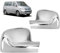 2x Paar Spiegelkappen Chrom Spiegel Kappen passend für VW T5 2003-2009 | CADDY III 2003-2015 setz Spiegelabdeckungen Links+Rechts