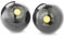 Drakes Pride Richmond Crown Green Bowls - Black - 2lb 6oz - Mount Colour - Red
