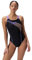 Speedo Medley Logo Costume da Bagno Intero per Donna, Bright Peach, 42