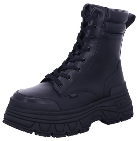 Buffalo Fusion Lace Up Mid Damen Black Schwarz EUR 39