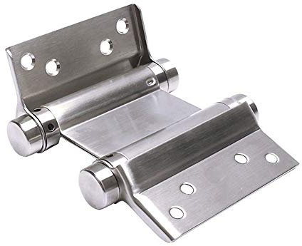 IkErna Doppelte Offene Feder 3 Zoll-6 Zoll Scharnier, Edelstahl Zweiwege-Türscharnier Cowboy-Türzaunscharniere/6 Inch