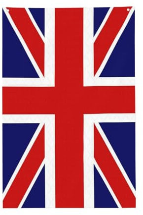 Bandiera della casa con bandiera inglese per casa e giardino bandiere decorative da giardino decorazioni all'aperto