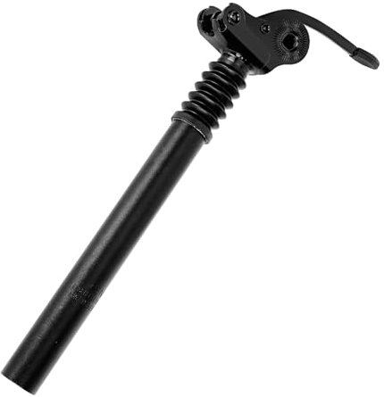 Sattelstütze Klappbar Federsattelstütze, E-Bike-Sattelstützen Federsattelstütze, Fahrrad-Sattelstütze Mit Klappbarer Aluminiumlegierung Für E-Bike-Faltrad Mountainbike (28.6*300mm)