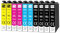 Yowell 10x T0715 Multipack Druckerpatronen Kompatibel für Epson T0711 T0712 T0713 T0714 für Stylus BX300F SX610FW SX600FW SX510W SX400 SX410 SX415 SX100 SX200 SX210 SX215 SX218 DX4400 DX7400