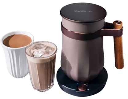 Hotel Chocolat The Velvetiser Hot Chocolate Machine System, Pebble Edition
