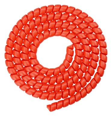 LUJIAXI Lot de 2 protections de câble en spirale pour scooter