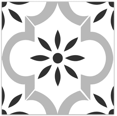 20 Stück Fliesenaufkleber Klebefliesen, 20x20 cm Vinylboden Selbstklebend, Wasserdicht Abziehbare und Selbstklebende Bodenfliesen für Badezimmer Küche Wohnzimmer Schlafzimmer