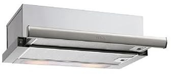 Teka Campana extractora de acero inoxidable de 70 cm con frontal de acero inoxidable