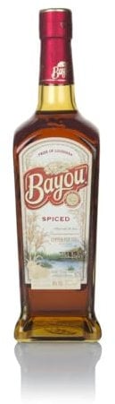 Bayou Spiced Rum 70cl, 40% ABV, Handcrafted, Pot-distilled, Gluten Free Rum, Made in Louisiana, USA