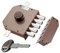 SERRATURA SIC.TRIPLICE POMPA 30621VD5A DX