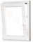 Kunststofffenster | 70x90 cm (700x900 mm) | weiß | Dreh-Kipp-Fenster | links
