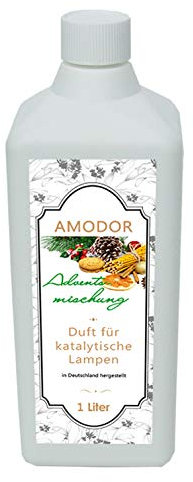 Amodor Adventsmischung 1 L, Raumduft für katalytische Lampen wie Lampe Berger