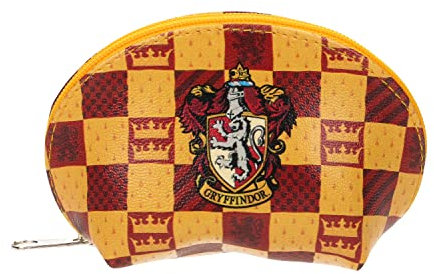 SD toys - Pochette Ovale Harry Potter - Embleme Gryffondor 11x7cm - 8435450243011