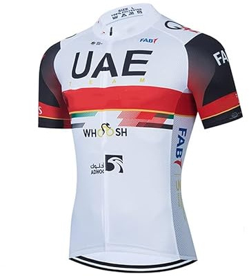 SGCIKER 2022 Uomo World Tour Team Maglia da Ciclismo, Manica Corta Traspirante Camicia da Ciclismo MTB Abbigliamento da Bicicletta Camicia