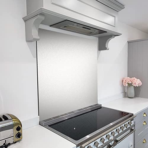 Stainless Steel Kitchen Splashback 1.2mm - Adhesive (600 x 500mm)