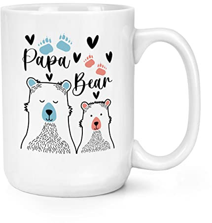 Gift Base Papa Ours 15oz Grand Tasse Mug