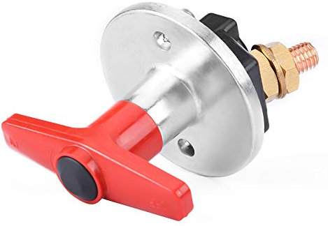 Coupe Batterie Tracteur,Coupe Circuit Tracteur,12V 60V Voiture Clé Fixe Universelle Coupure De Batterie Interrupteur Déconnecter L'Isolateur De Puissance