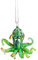 5,1 cm Kunstglas Oktopus Küste hängende Ornament aus geblasenem Glas Meerestier-Anhänger Kollektion für Weihnachtsbaum und Strand Urlaub Dekoration