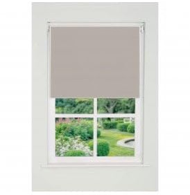 Plain Straight Edge Daylight Roller Blind (165cm Drop) 180cm Natrual