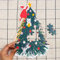Talking Tables 50 Piece Christmas Tree Shaped Puzzle for Kids Children Game Age 3+ Jigsaws, Xmas Eve, Present, Stocking Filler Ideas, Gift for boys or girls | 100% plastic-free