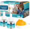 Woyamay Difusor De Feromonas Gatos, Feromonas para Gatos, Kit Calmante 3 En 1 con 1 Difusor Y 2 Viales De Repuesto (48 Ml) para Aliviar La Ansiedad Y Relajación, hasta 60 Días, Feromonas Gatos