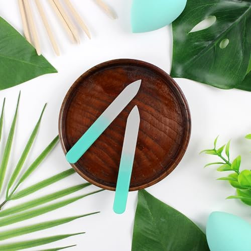 Feel Natural - Lime à Ongles en Verre de Haute Qualité - Polissoir pour Manucure Douce et Hygiénique - Limage Précis - Design Ergonomique et Durable - Pour Tous Types d'Ongles