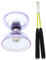 CARESHINE Dreifach gelagertes Diabolo-Jonglierset mit 3 Teilen und Schnur