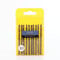JOVANT Lot de 10 forets en cobalt M35 HSS haute vitesse pour perceuse/visseuse en acier inoxydable robuste 3 mm