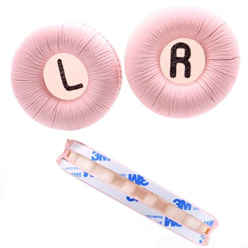 PartEGG Original Kopfhörer-Ohrpolster mit Bluetooth-Headset-Kopfbügel-Abdeckung, Ersatz für JBL Tune 500, 500BT, 510BT, 520BT, 560BT, 450BT, Rosa