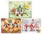 Bits and Pieces - Vorteilsset mit drei (3) – Puzzles für Erwachsene – Saisonale Zwerge Jigsaws Bundle von Künstler Makiko (Set mit drei 1000-teiligen Puzzles)