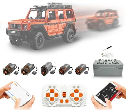 Technik Power Motoren Set Kompatibel mit 42177 Technic G 500 Auto-Modell (42177 Rc Kit)